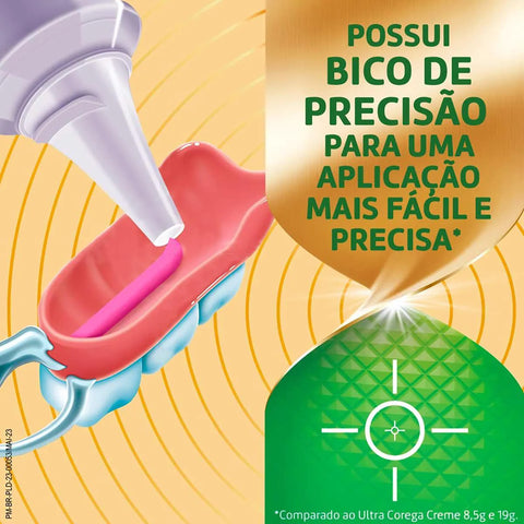 CREME FIXADOR DE DENTADURA ULTRA COREGA MAX FIXAÇÃO SABOR MENTA 70G