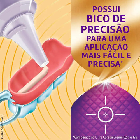 CREME FIXADOR DE DENTADURA ULTRA COREGA MAX SEM SABOR 40G