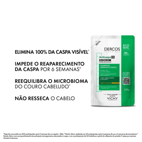 SHAMPOO ANTICASPA VICHY DERCOS 200G