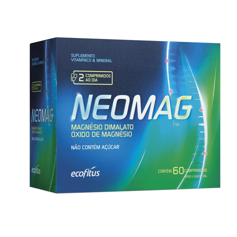 SUPLEMENTO VITAMÍNICO E MINERAL NEOMAG ECOFITUS 60 COMPRIMIDOS