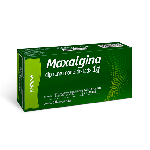 MAXALGINA 1G 10CPR (DIPIRONA)