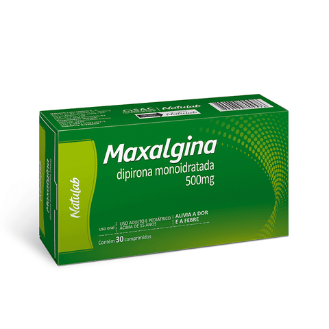 MAXALGINA 500MG COM 30 COMPRIMIDOS